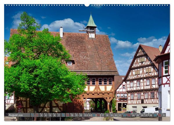 Produktbild: Stuttgarter Tagestouren (Wandkalender 2026 DIN A2 quer), CALVENDO Monatskalender