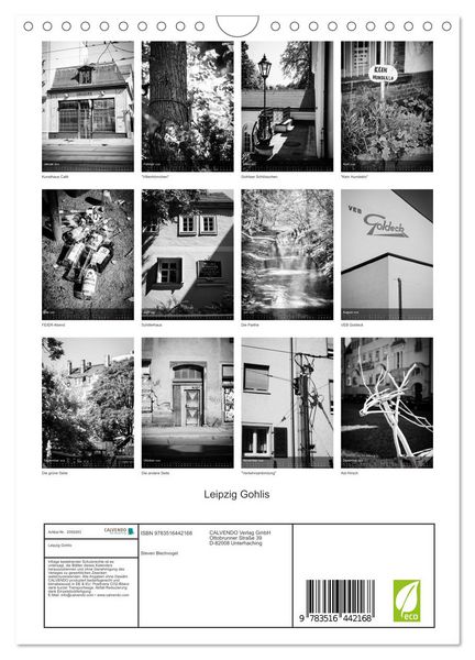 Produktbild: Leipzig Gohlis (Wandkalender 2026 DIN A4 hoch), CALVENDO Monatskalender