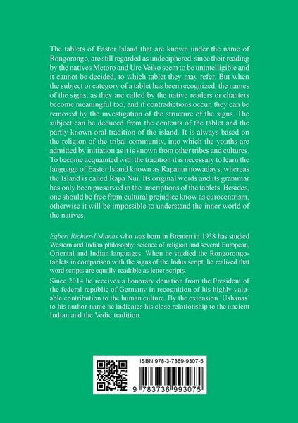 Produktbild: The Inscribed Tablets of Easter Island. in the reading of Metoro and Ure Vaeiko