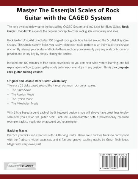 Produktbild: Rock Guitar UnCAGED