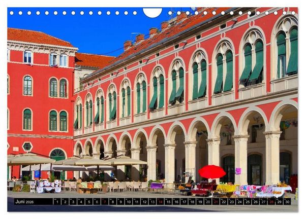 Produktbild: Split Metropole Dalmatiens (Wandkalender 2026 DIN A4 quer), CALVENDO Monatskalender
