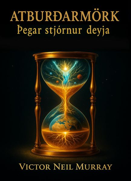 Produktbild: Atbur&eth;arm&ouml;rk: &Egrave;egar stj&ouml;rnur deyja (Event Horizon, #2)