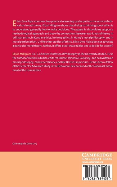 Produktbild: Ethics Done Right