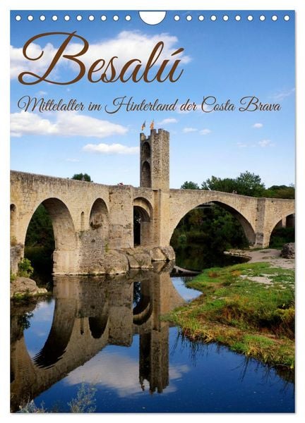 Produktbild: Besal&uacute; - Mittelalter im Hinterland der Costa Brava (Wandkalender 2026 DIN A4 hoch), CALVENDO Monatskalender