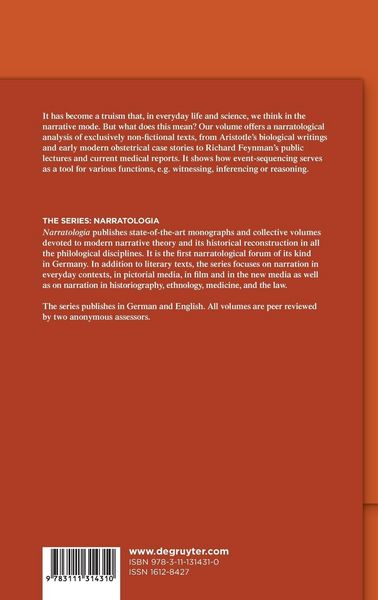 Produktbild: Narrative Structure and Narrative Knowing in Medicine and Science