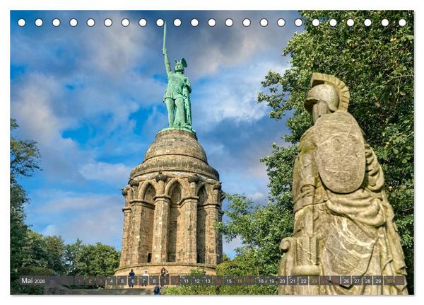 Produktbild: Detmold - Ein- und Ausblicke von Andreas Voigt (Tischkalender 2026 DIN A5 quer), CALVENDO Monatskalender