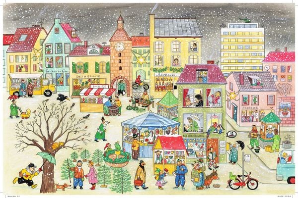 Produktbild: Winter-Wimmelbuch - Midi