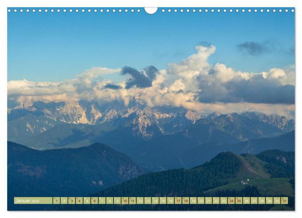 Produktbild: Die Feistritzer Alm - Wandern in den K&auml;rntner Bergen (Wandkalender 2026 DIN A3 quer), CALVENDO Monatskalender