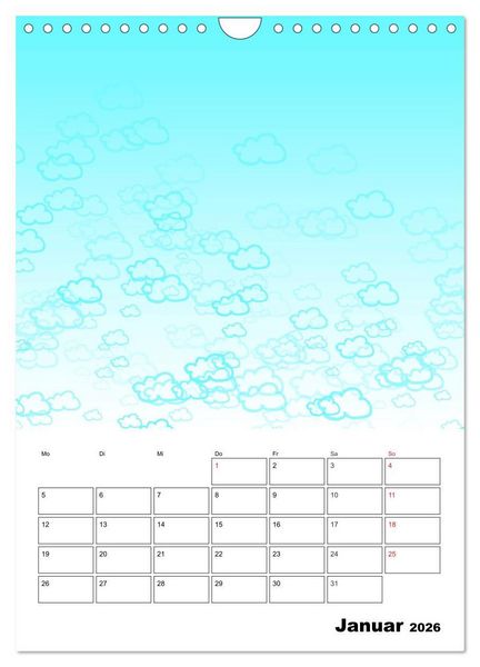 Produktbild: ERINNERUNGEN Zum Selberbasteln (Wandkalender 2026 DIN A4 hoch), CALVENDO Monatskalender