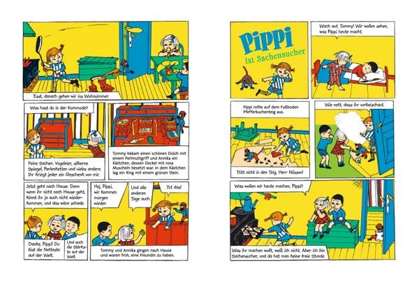 Produktbild: Pippi Langstrumpf. Der Comic