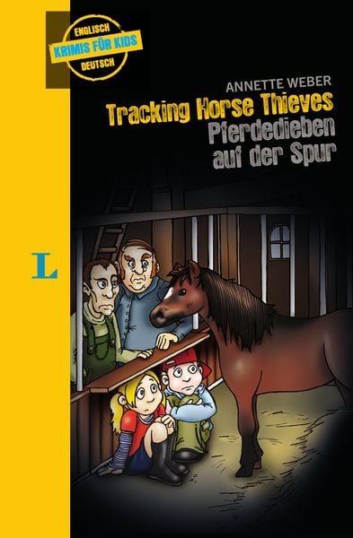 Produktbild: Langenscheidt Krimis f&uuml;r Kids - Tracking Horse Thieves - Pferdedieben auf der Spur