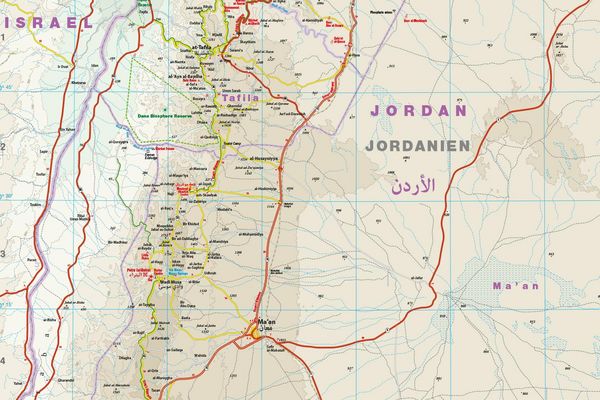 Produktbild: Reise Know-How Landkarte Jordanien / Jordan (1:400.000)