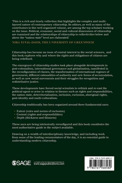 Produktbild: Handbook of Citizenship Studies