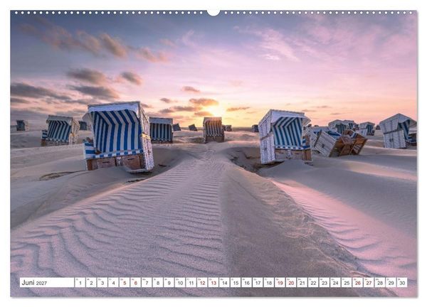 Produktbild: Schleswig-Holstein - Momente zwischen den Meeren (Wandkalender 2027 DIN A2 quer), CALVENDO Monatskalender