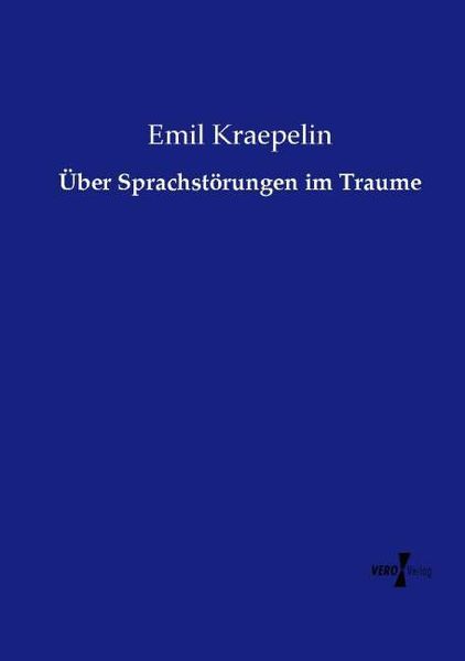 Produktbild: &Uuml;ber Sprachst&ouml;rungen im Traume