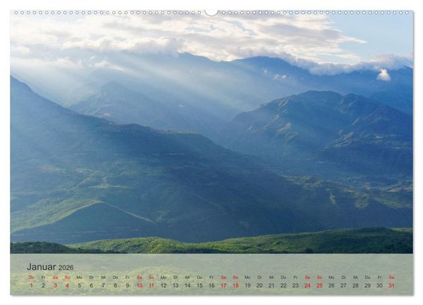 Produktbild: BEKANNTES UND UNBEKANNTES KOLUMBIEN (Wandkalender 2026 DIN A2 quer), CALVENDO Monatskalender