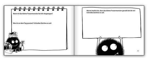Produktbild: Das kleine Trauermonster - Trauerbew&auml;ltigung zum Mitmachen