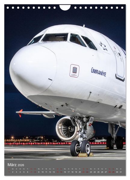 Produktbild: Flugzeuge aus aller Welt (Wandkalender 2026 DIN A4 hoch), CALVENDO Monatskalender