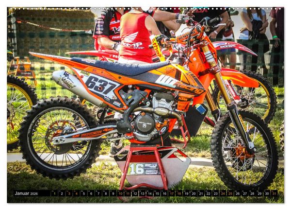 Produktbild: MX-Racing (Wandkalender 2026 DIN A2 quer), CALVENDO Monatskalender