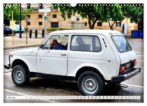 Produktbild: LADA NIVA - Exportschlager der UdSSR (Wandkalender 2026 DIN A3 quer), CALVENDO Monatskalender