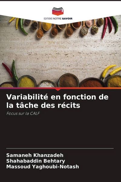 Produktbild: Variabilit&eacute; en fonction de la t&acirc;che des r&eacute;cits