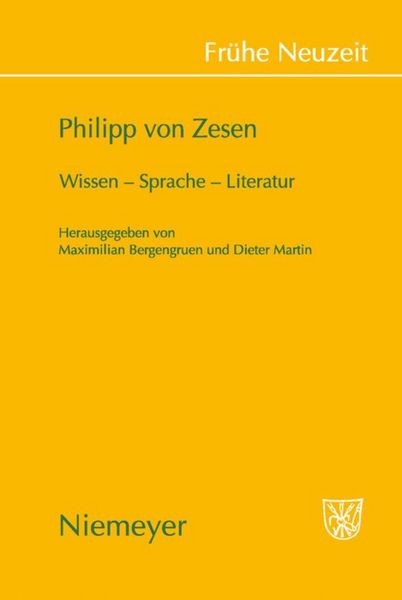 Produktbild: Philipp von Zesen