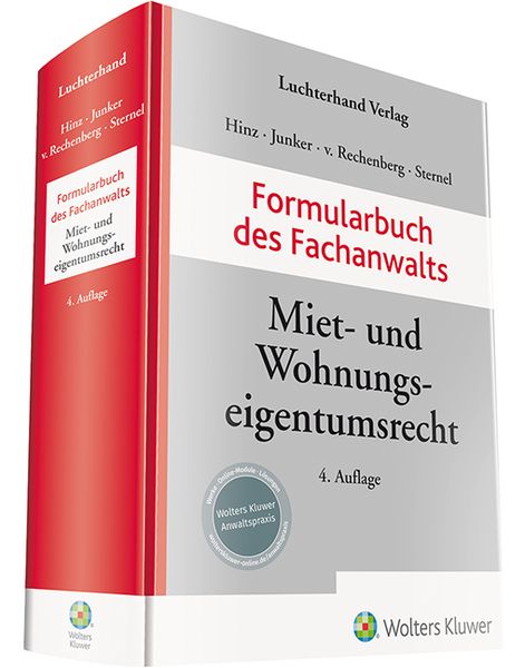 Produktbild: Formularbuch des Fachanwalts Miet- und Wohnungseigentumsrecht