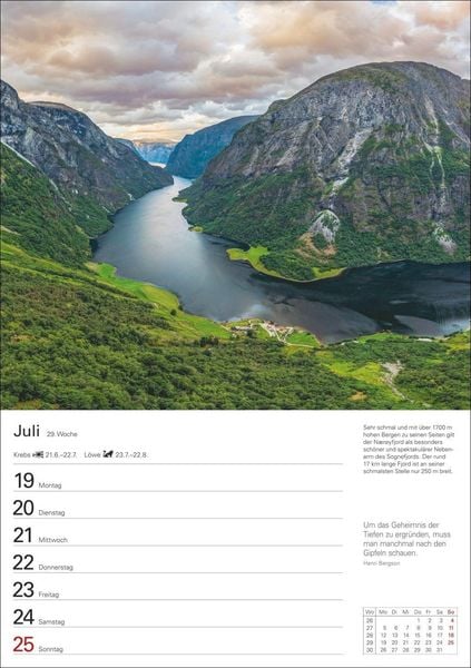 Produktbild: Skandinavien Wochenplaner 2027 - Eine Reise in 53 Bildern