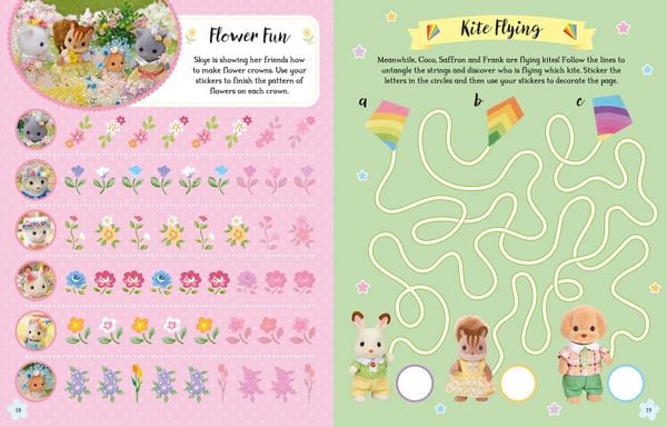 Produktbild: Sylvanian Families: Freya's Spring Picnic Sticker Activity Book