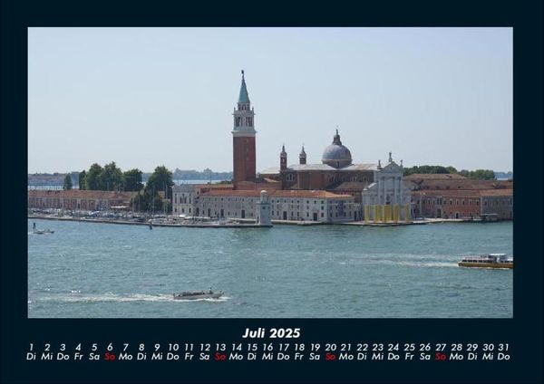Produktbild: Venedig 2025 Fotokalender DIN A4
