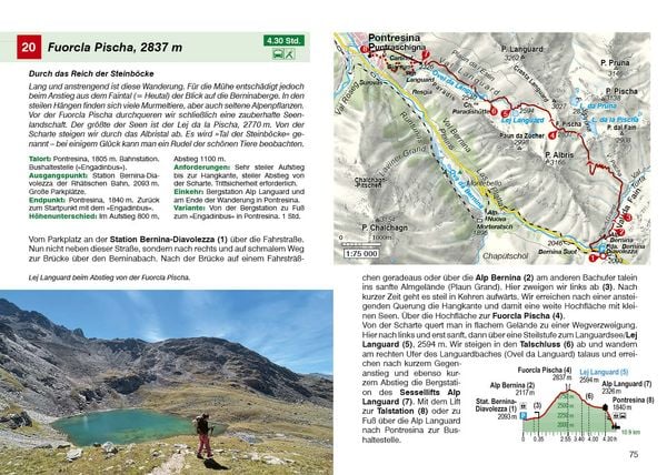 Produktbild: ROTHER Wanderf&uuml;hrer Oberengadin. 50 Touren im Engadin rund um St. Moritz, Zuoz, Pontresina und Maloja