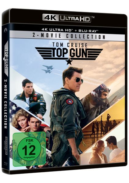 Produktbild: Top Gun 2-Movie-Collection (2 4K Ultra HD) (+ 2 Blu-rays)