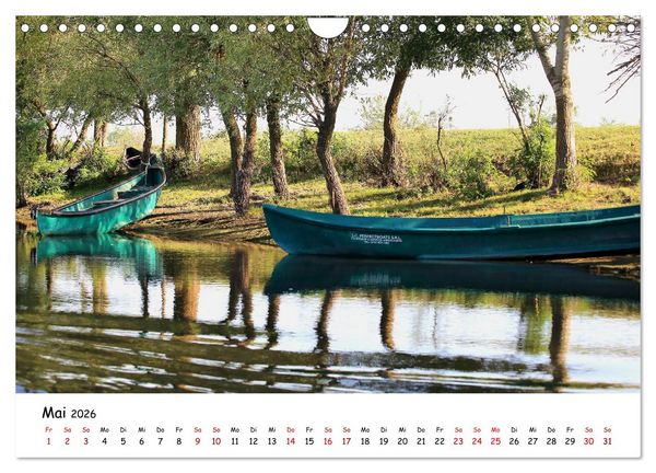 Produktbild: Eine Reise ins magische Donaudelta (Wandkalender 2026 DIN A4 quer), CALVENDO Monatskalender