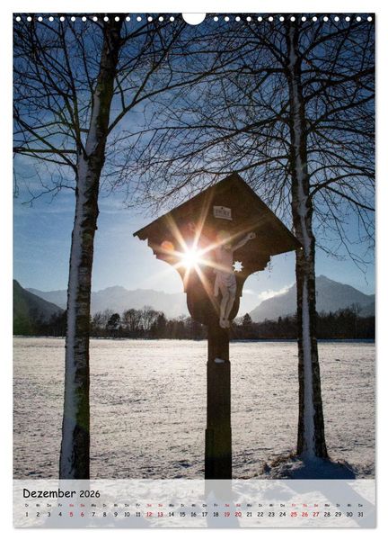 Produktbild: Feldkreuze im bayerischen Oberland (Wandkalender 2026 DIN A3 hoch), CALVENDO Monatskalender