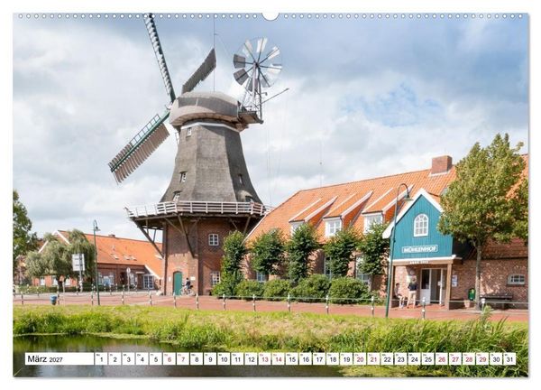 Produktbild: Radland Deutschland - Niedersachsen (hochwertiger Premium Wandkalender 2027 DIN A2 quer), Kunstdruck in Hochglanz
