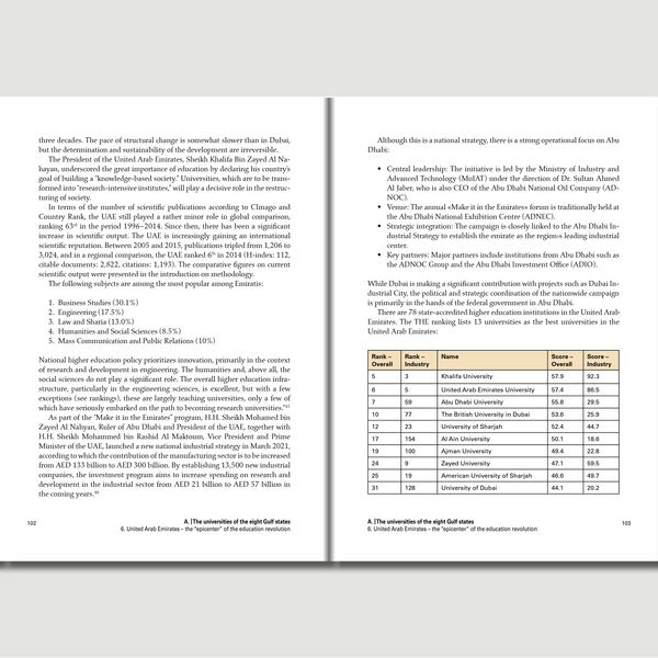 Produktbild: The Education Revolution in the Gulf and German Industry