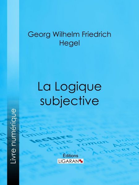 Produktbild: La Logique subjective