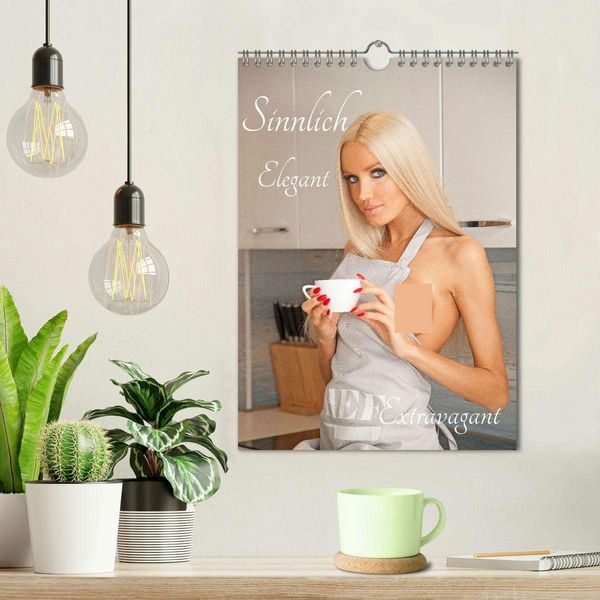 Produktbild: Sinnlich Elegant - Extravagant (Wandkalender 2026 DIN A4 hoch), CALVENDO Monatskalender