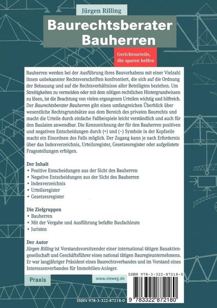 Produktbild: Baurechtsberater Bauherren