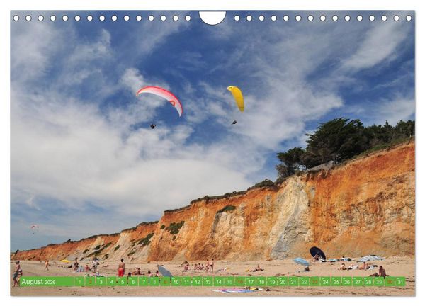 Produktbild: Frankreichs Westen &ndash; Normandie und Bretagne (Wandkalender 2026 DIN A4 quer), CALVENDO Monatskalender