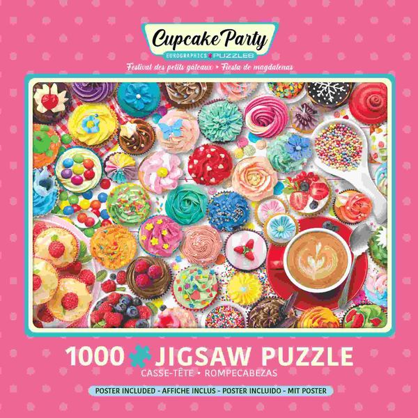 Produktbild: Puzzle in Dosen 1000 Teile - Cupcake Party