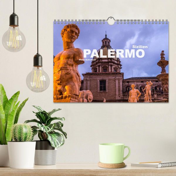 Produktbild: Sizilien - Palermo (Wandkalender 2026 DIN A4 quer), CALVENDO Monatskalender