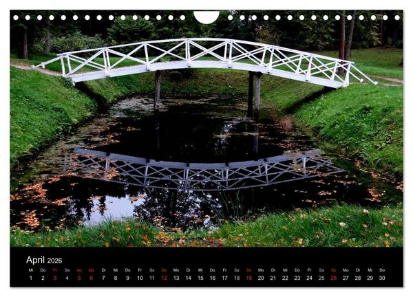 Produktbild: PUSCHKINS RUSSLAND (Wandkalender 2026 DIN A4 quer), CALVENDO Monatskalender