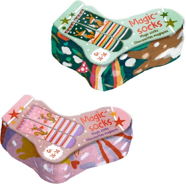 Produktbild: Magic Socks (one size) - Winterzauber im Weihnachtsw., sort.