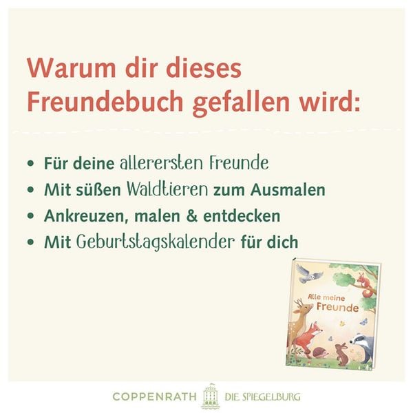 Produktbild: Freundebuch &ndash; Alle meine Freunde