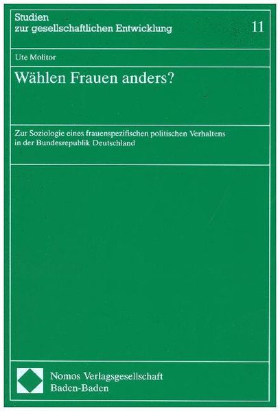 Produktbild: W&auml;hlen Frauen anders?