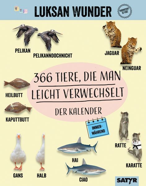 Luksan Wunder �366 Tiere, die man leicht verwechselt� bestellen