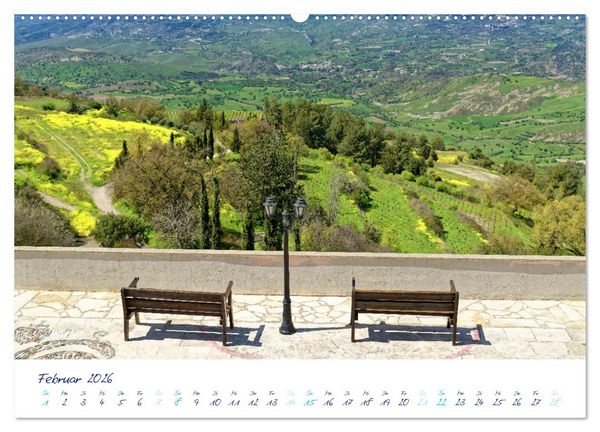Produktbild: Zauberhaftes Zypern (hochwertiger Premium Wandkalender 2026 DIN A2 quer), Kunstdruck in Hochglanz