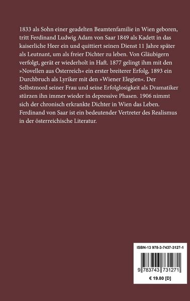 Produktbild: Gedichte / Wiener Elegien