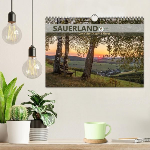 Produktbild: Sauerland - Land der tausend Berge (Wandkalender 2026 DIN A4 quer), CALVENDO Monatskalender